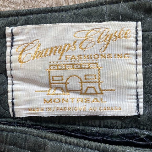 Vintage real leather pants - Picture 4 of 7